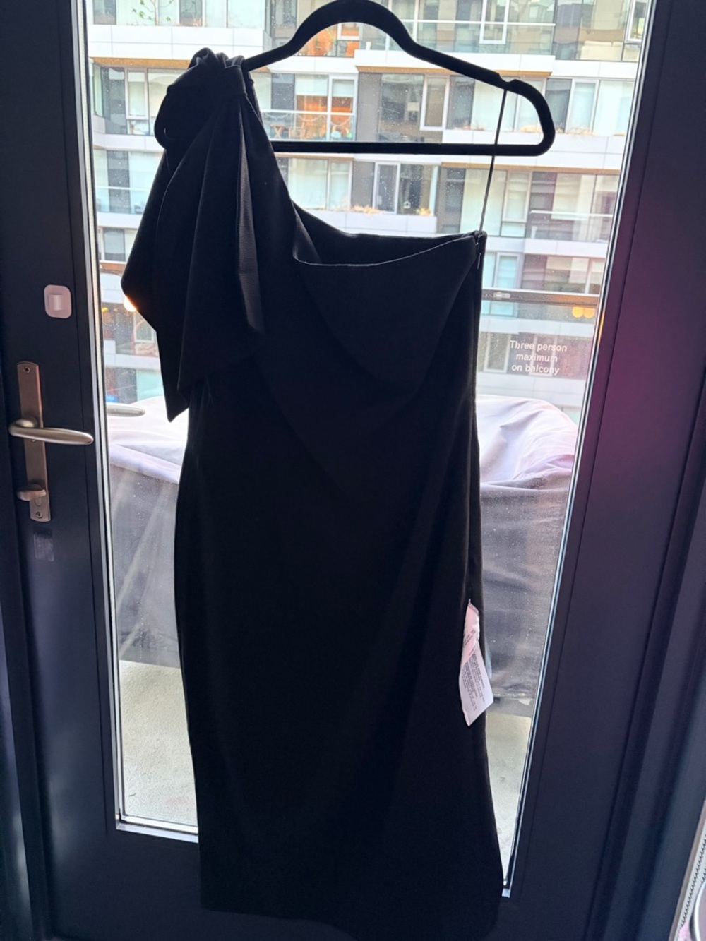 Dress the Population - Tiffany One-Shoulder Midi Dress (large) - Picture 2 of 11